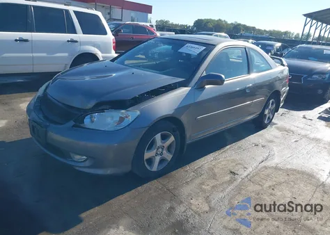 2005 Honda Civic Ex z USA, uszkodzony, nr VIN 1HGEM22025L021085